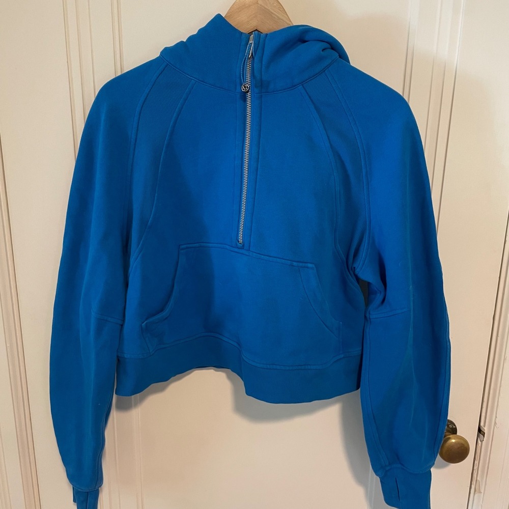 Lululemon Scuba Cropped Half-Zip Hoodie XS/S